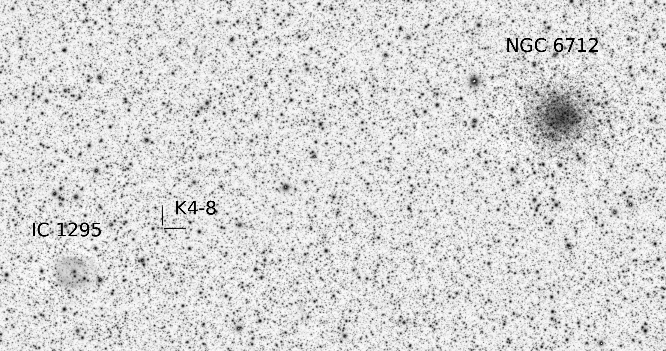 Skyguide 2023-2 - NGC 6712, IC 1295 & K4-8
