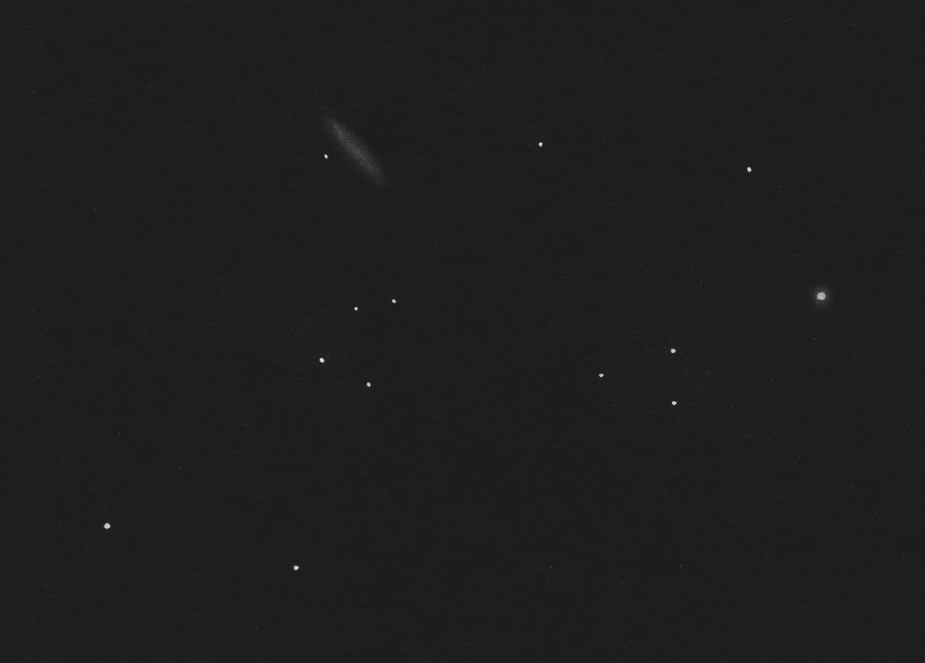 Skyguide 2021-1 - NGC 2683 (Sketch)